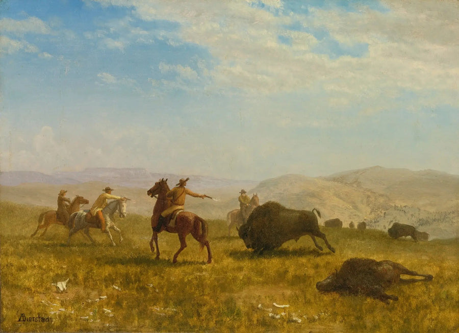 Der Wilde Westen - Albert Bierstadt