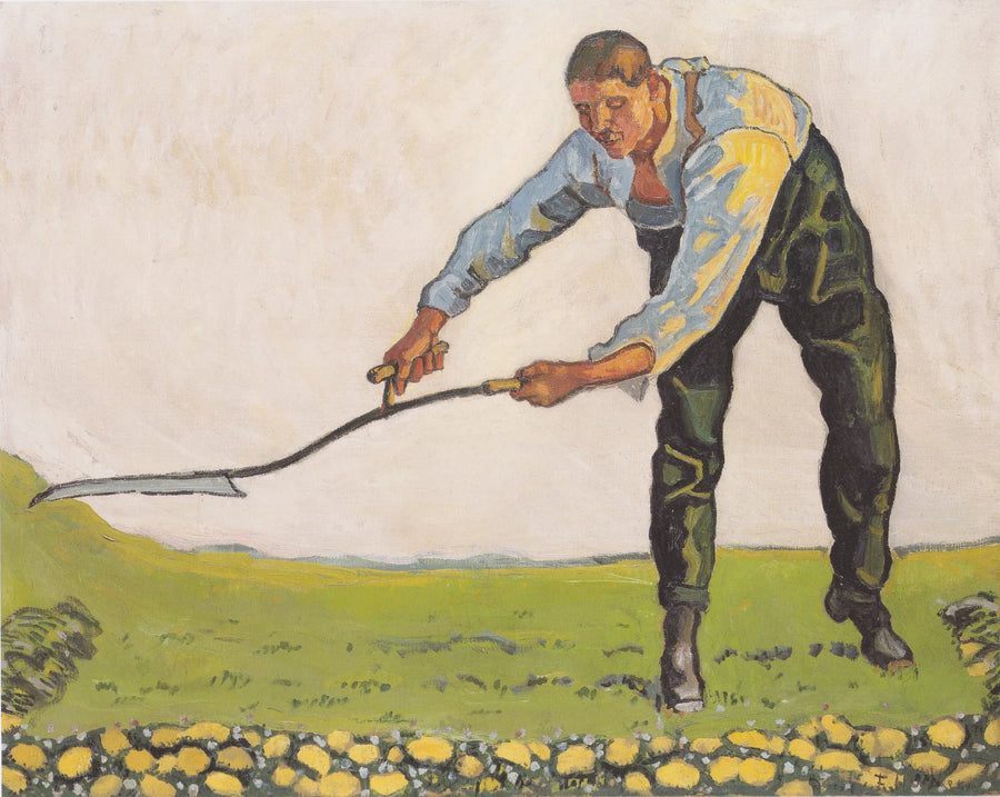 Der Mäher - Ferdinand Hodler