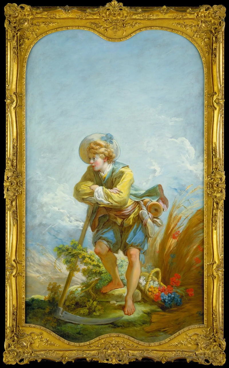 Der Schnitter - Jean-Honoré Fragonard