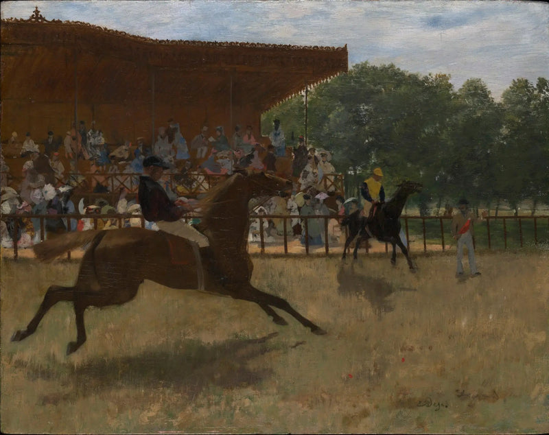 Der Fehlstart - Edgar Degas