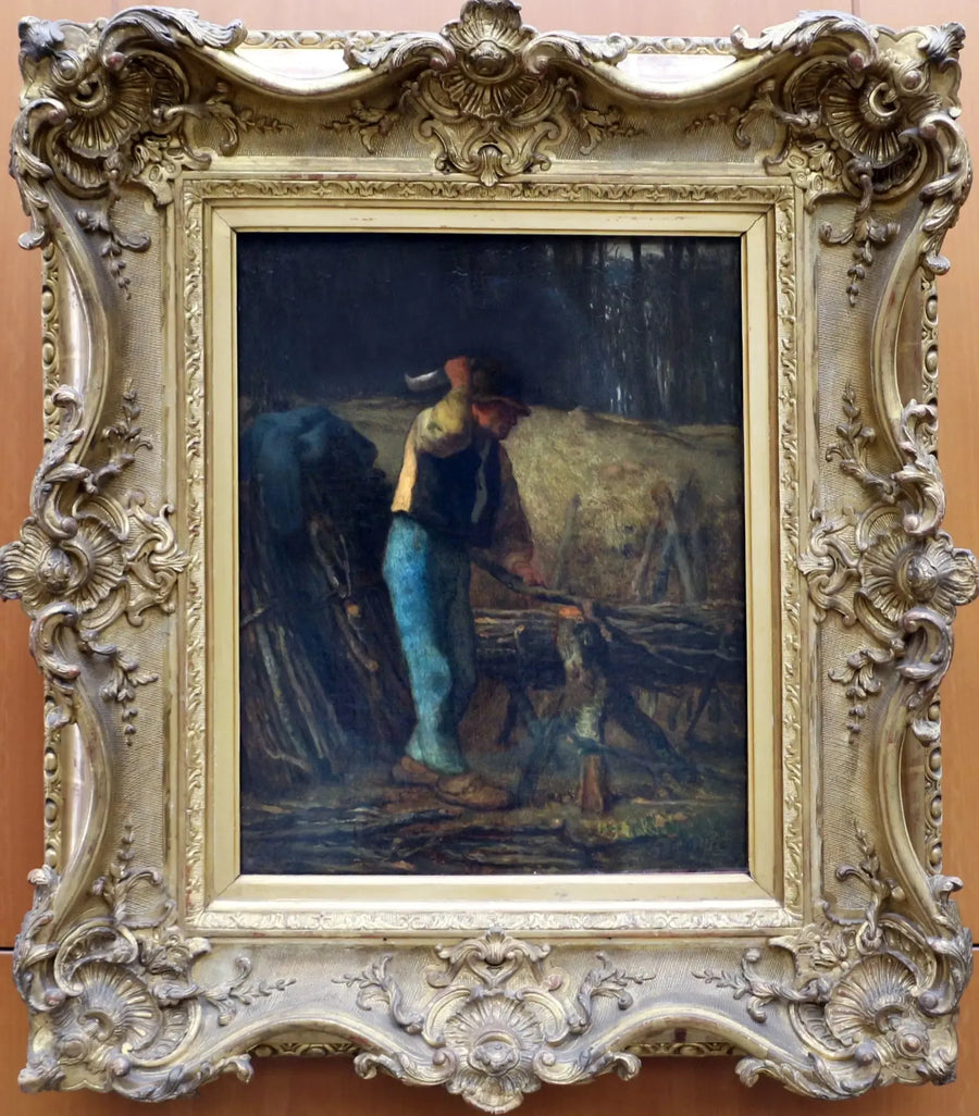 Der Holzfäller - Jean-François Millet