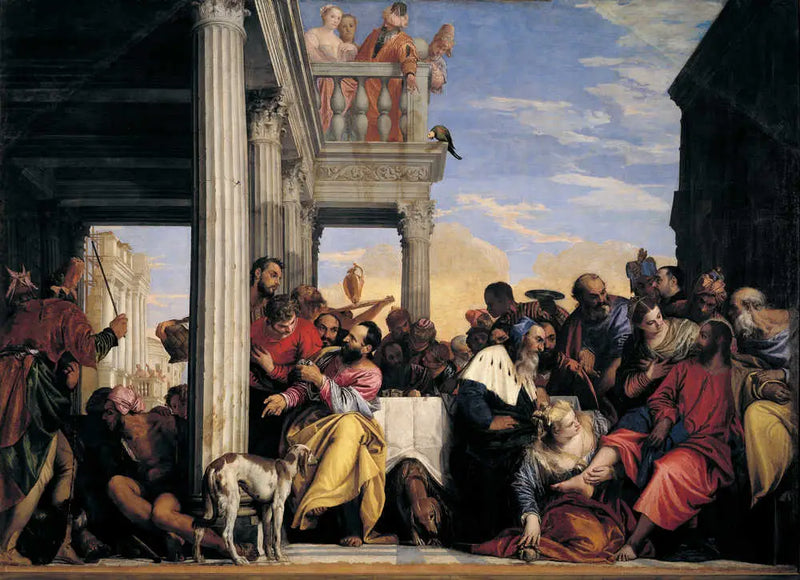 Das Festmahl im Haus des Simon des Pharisäers (Veronese, Turin) - Paul Véronèse