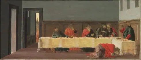 Das Festmahl im Haus von Simon - Sandro Botticelli