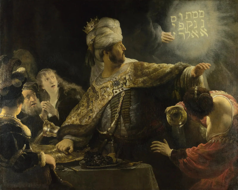 Das Festmahl des Balthasar - Rembrandt