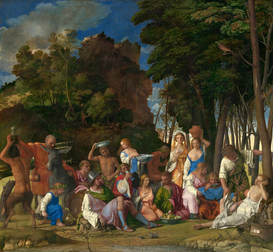 Das Festmahl der Götter - Giovanni Bellini