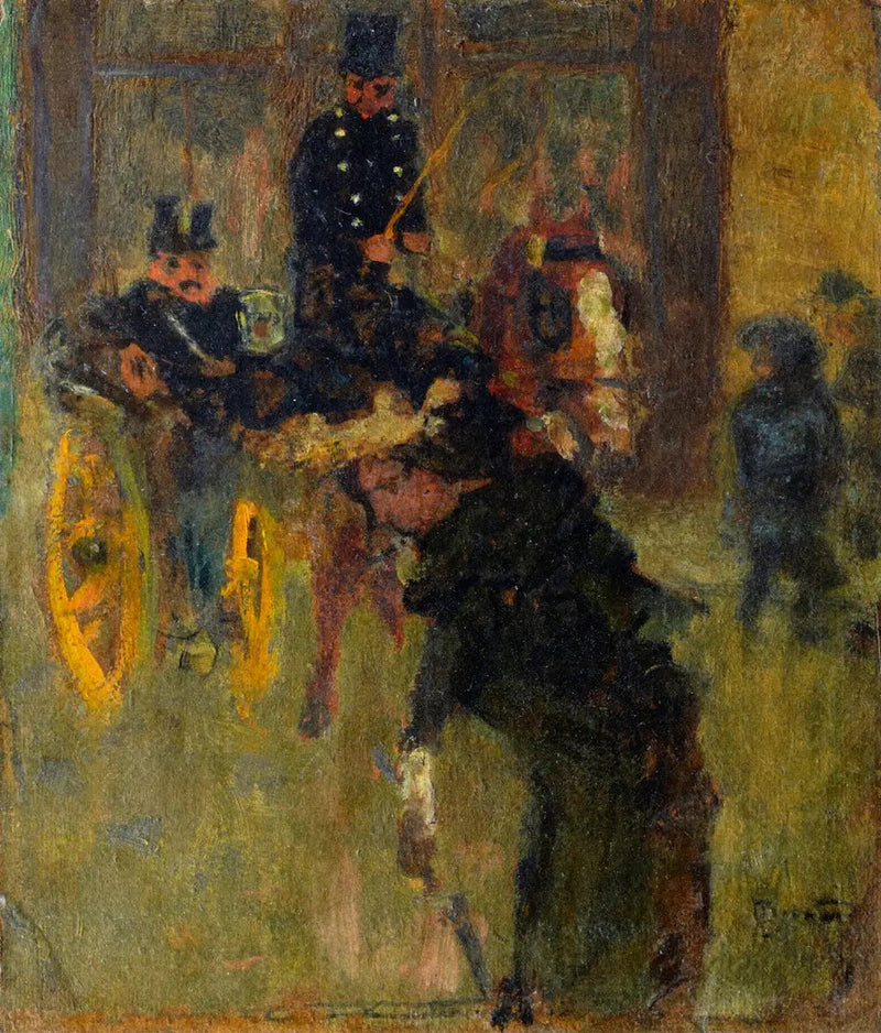 Die Kutsche - Pierre Bonnard
