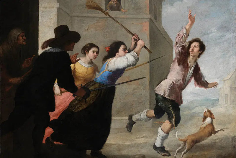 Der verlorene Sohn verbannt - Bartolomé Esteban Murillo