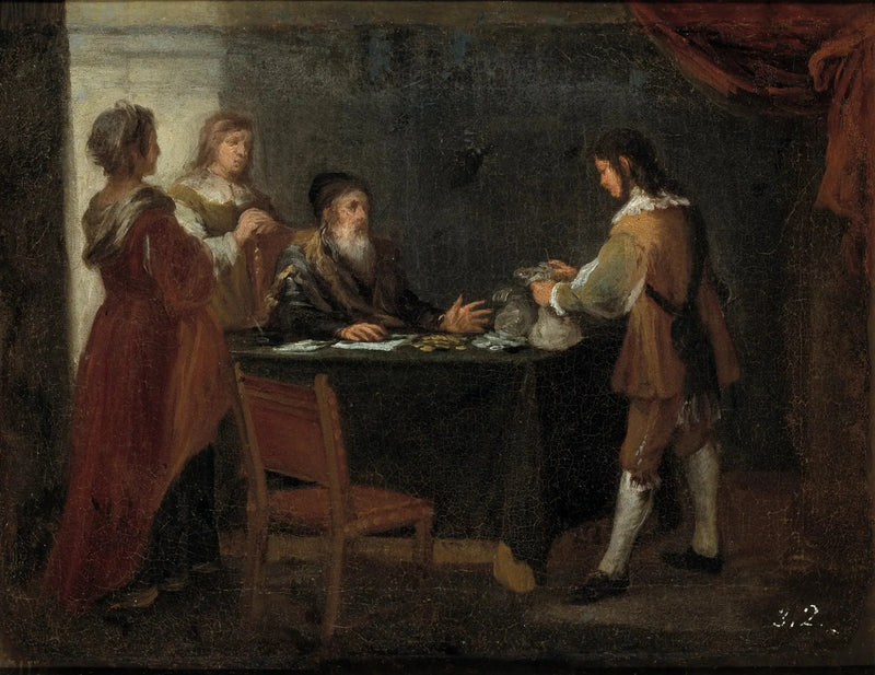 Der verlorene Sohn, der sein Erbe empfängt - Bartolomé Esteban Murillo
