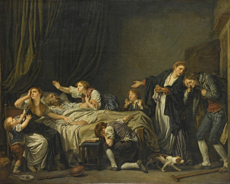 Der bestrafte Sohn - Jean-Baptiste Greuze