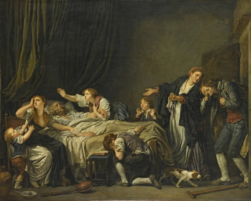 Der bestrafte Sohn - Jean-Baptiste Greuze
