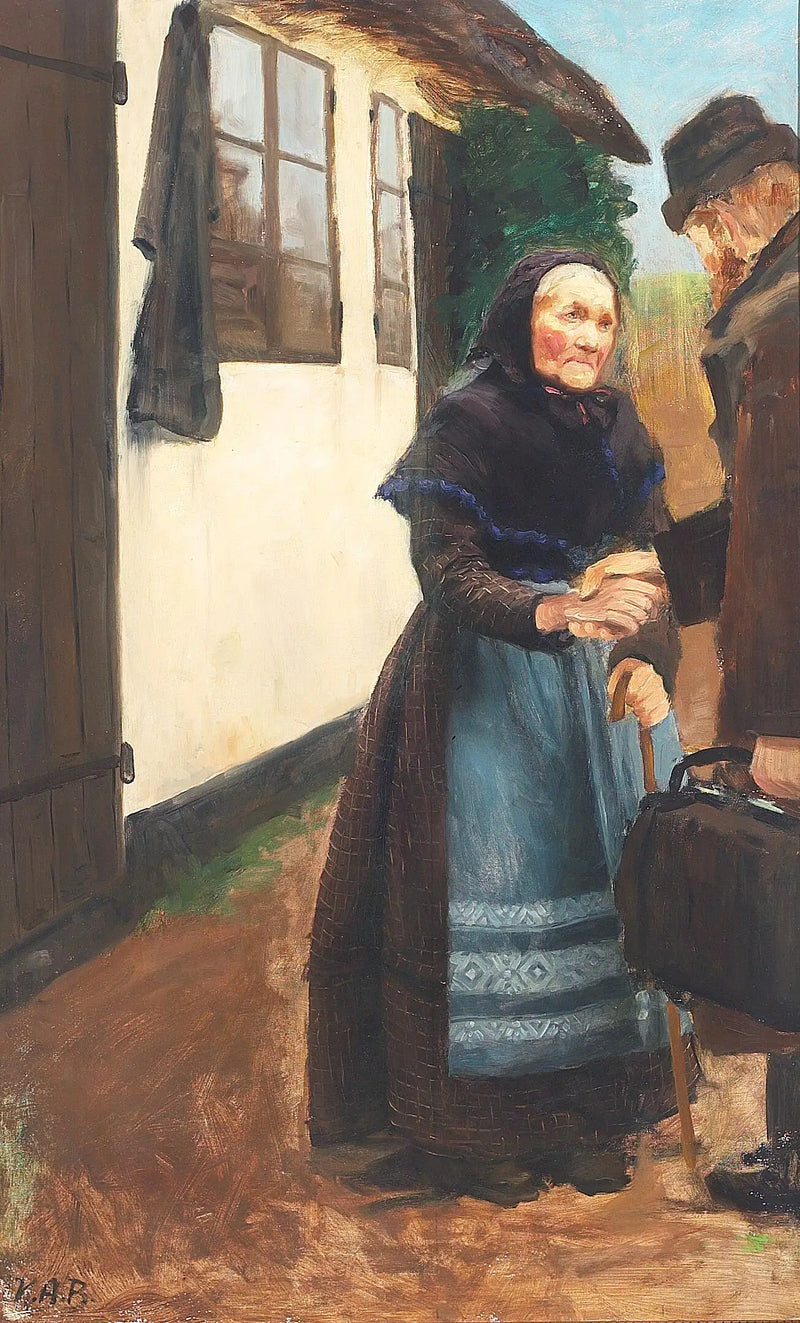 Der Sohn kehrt nach Hause zurück. Studium. - H. A. Brendekilde