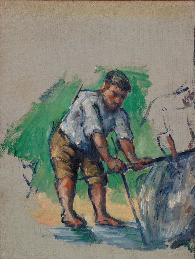 Der Bohrer - Paul Cézanne