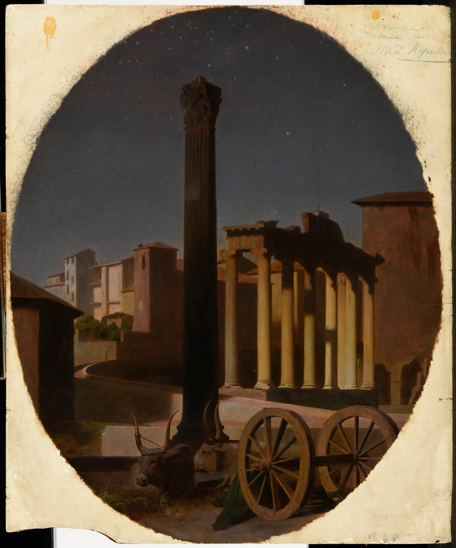 Das Forum, in der Nacht - Jean-Léon Gérôme
