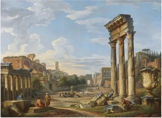 Das Römische Forum - Giovanni Paolo Panini