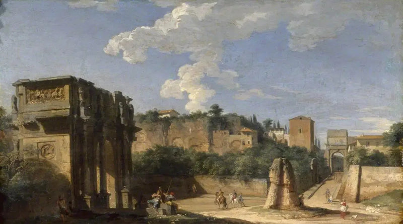 Das Forum, Rom - Giovanni Paolo Panini