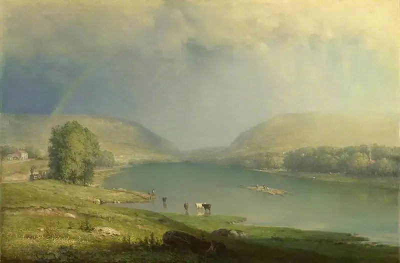 Der hydrologische Graben des Delaware - George Inness