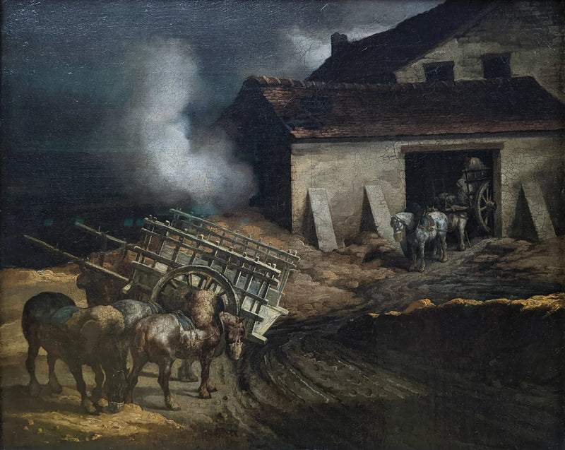 Der Gipsofen - Théodore Géricault
