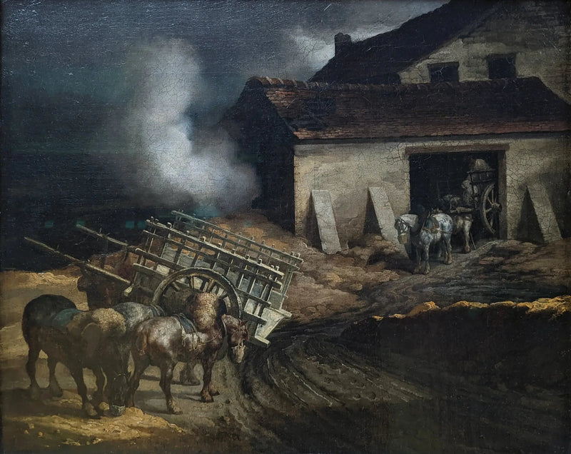 Der Gipsofen - Théodore Géricault