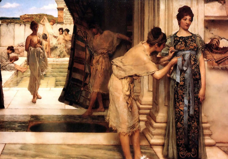 Das Frigidarium - Lawrence Alma-Tadema