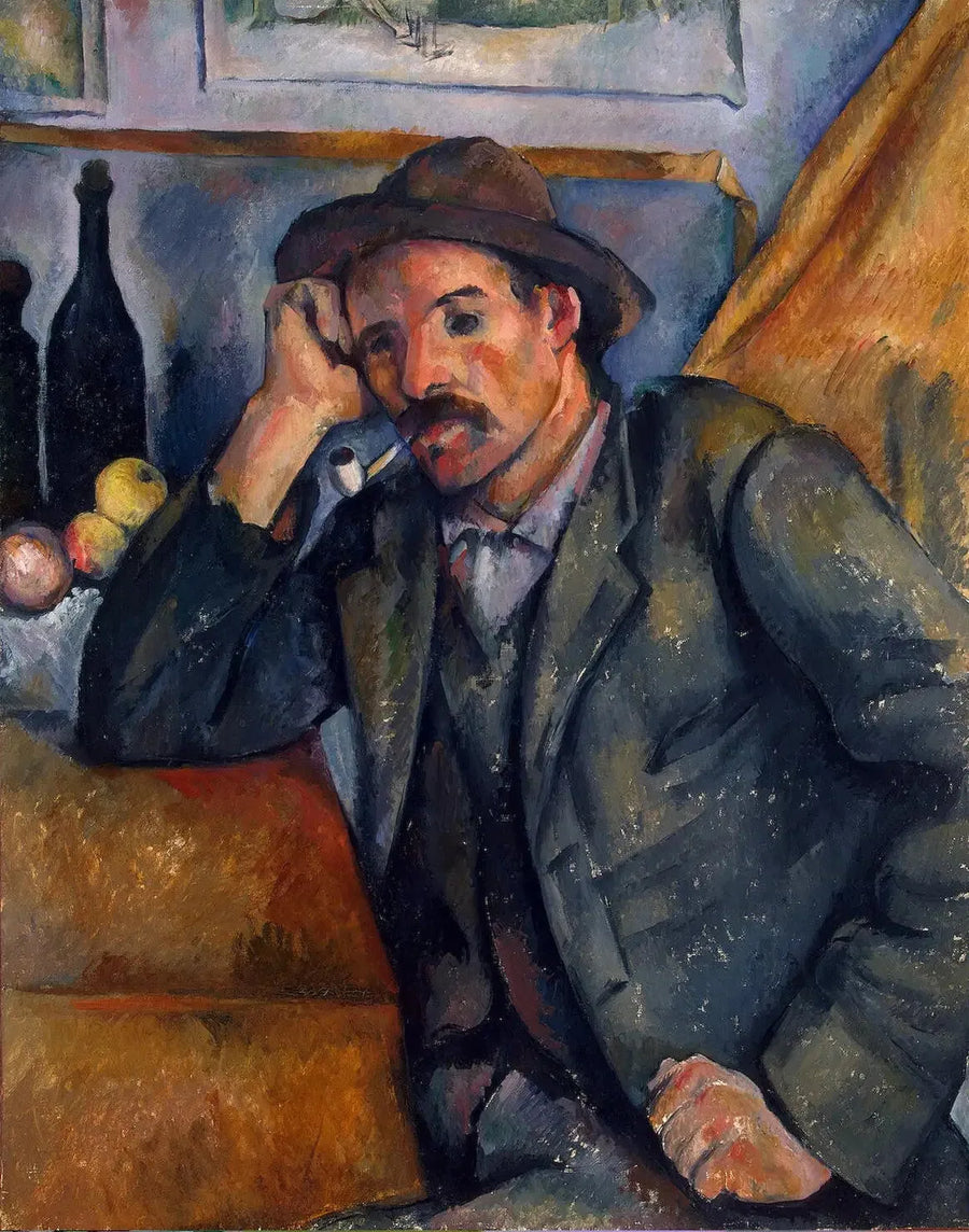 Der Pfeifenraucher - Paul Cézanne