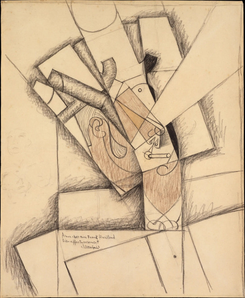 Der Raucher - Juan Gris