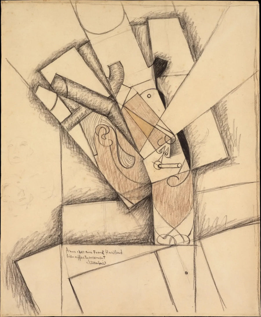 Der Raucher - Juan Gris
