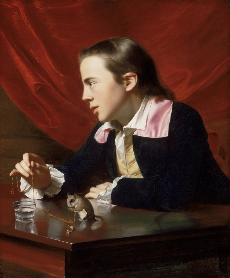 Der Junge mit dem Eichhörnchen - John Singleton Copley