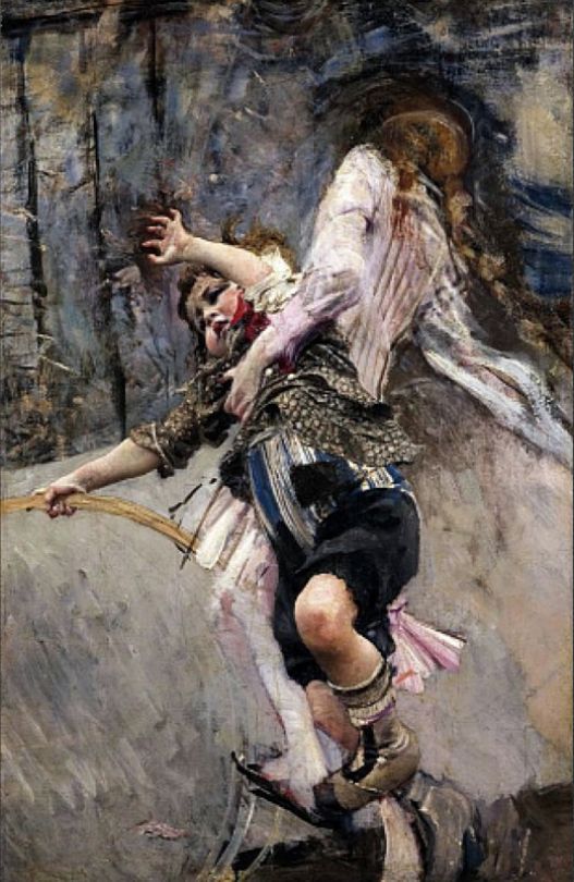 Der Junge mit dem Reif - Giovanni Boldini