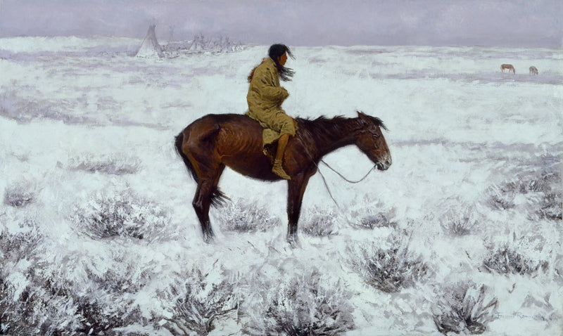 Der Hirtenjunge - Frederic Remington