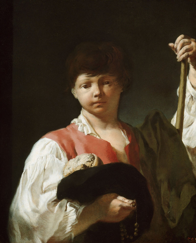 Der Bettlerjunge (Der junge Pilger) - Giovanni Battista Piazzetta