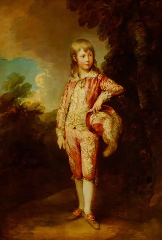 Das rosa Mädchen (vielleicht Francis Nicholls, geboren 1774) - Thomas Gainsborough