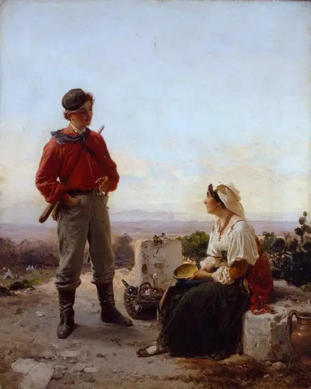 Der Garibaldianer - Gerolamo Induno