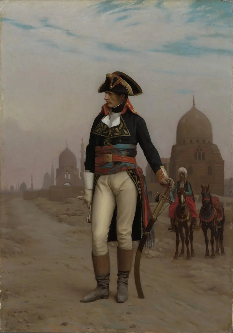 Der General Bonaparte in Kairo - Jean-Léon Gérôme