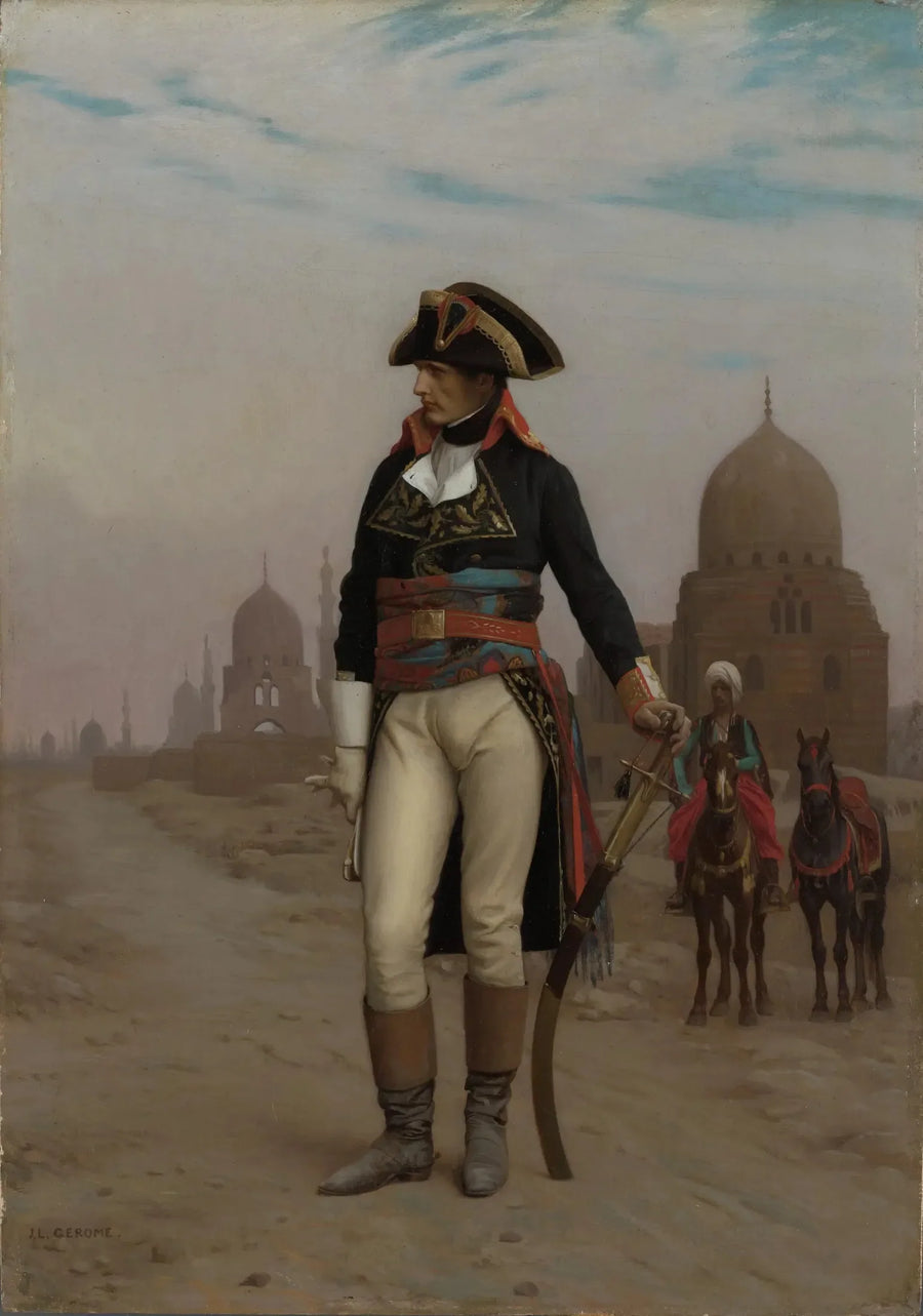 Der General Bonaparte in Kairo - Jean-Léon Gérôme