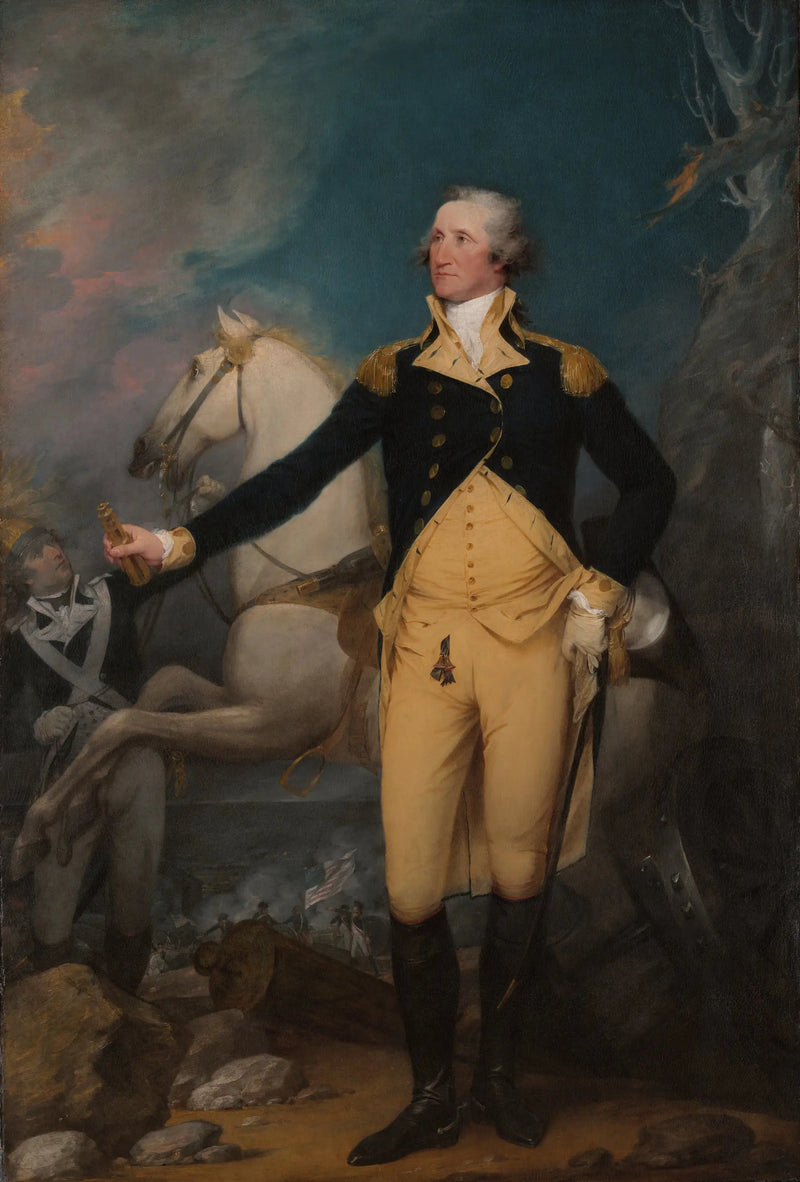 Der General George Washington in Trenton - John Trumbull