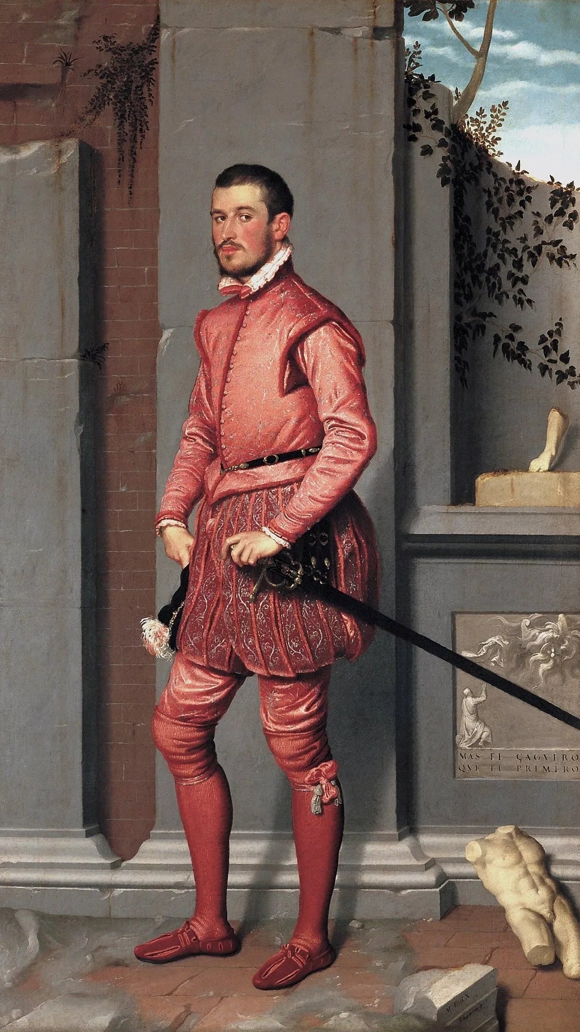 Le Gentilhomme en rose - Giovanni Battista Moroni image 1 tableau peint à l’huile sur toile