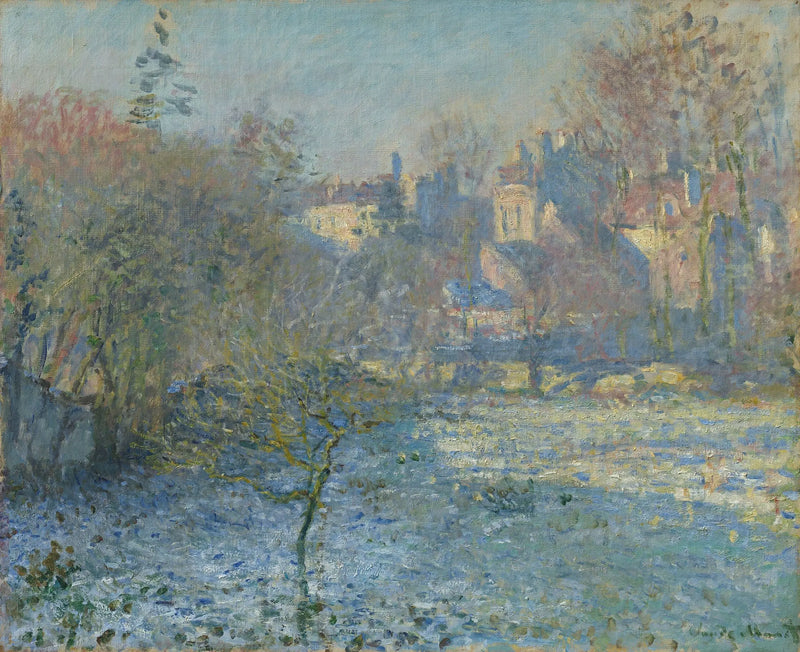 Der Frost - Claude Monet