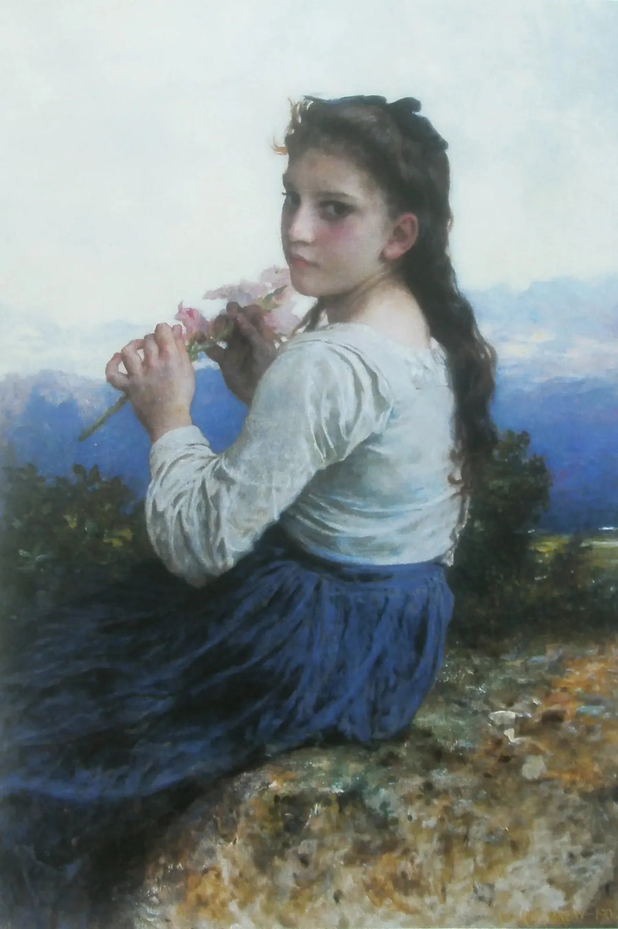 Der Gladiolus - Bouguereau