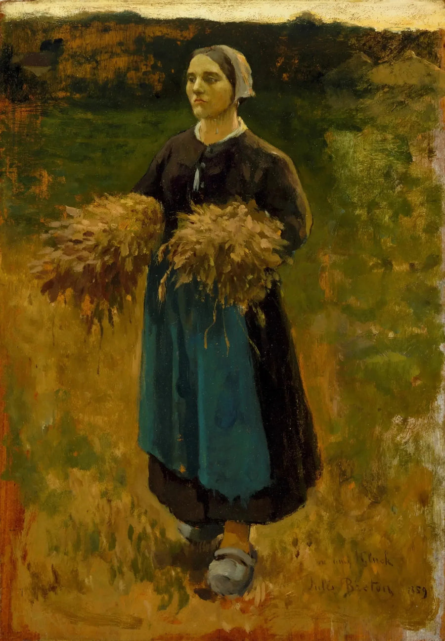 Der Sammler - Jules Breton