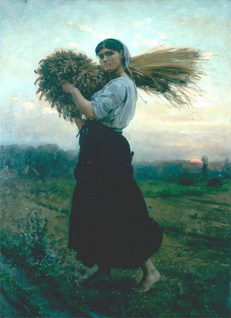 Der Sammler - Jules Breton