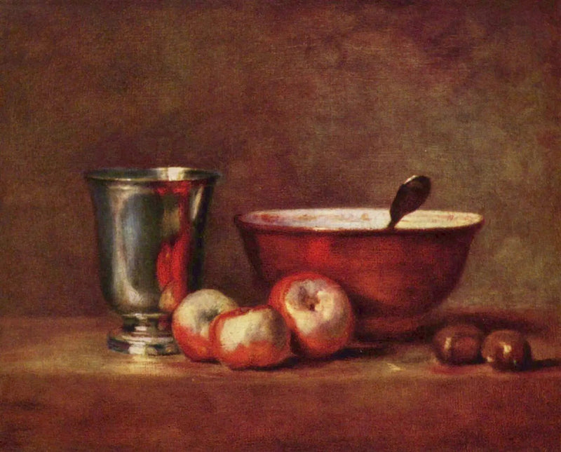 Der silberne Becher - Jean Siméon Chardin