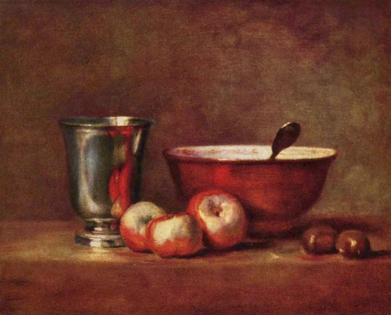 Der silberne Becher - Jean Siméon Chardin