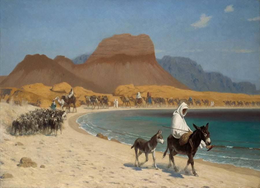 Der Golf von Aqaba - Jean-Léon Gérôme