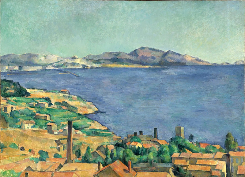 Der Golf von Marseille gesehen von l'Estaque - Paul Cézanne