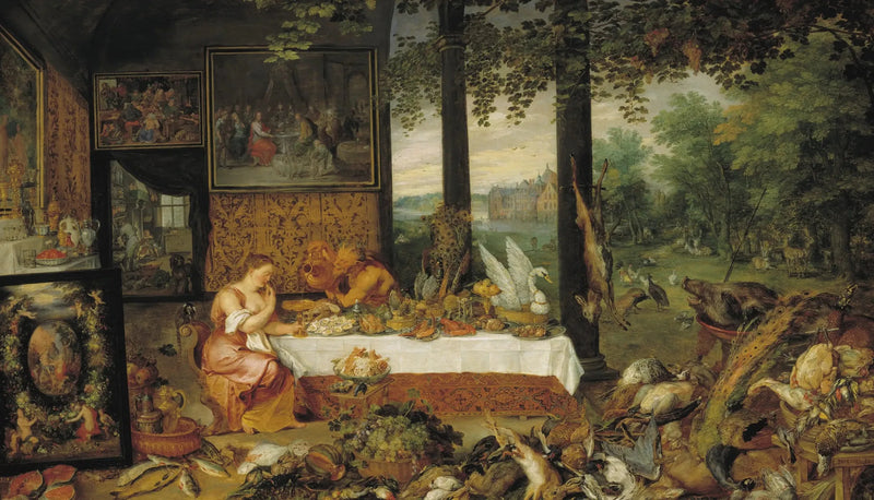 Der Geschmack - Peter Paul Rubens