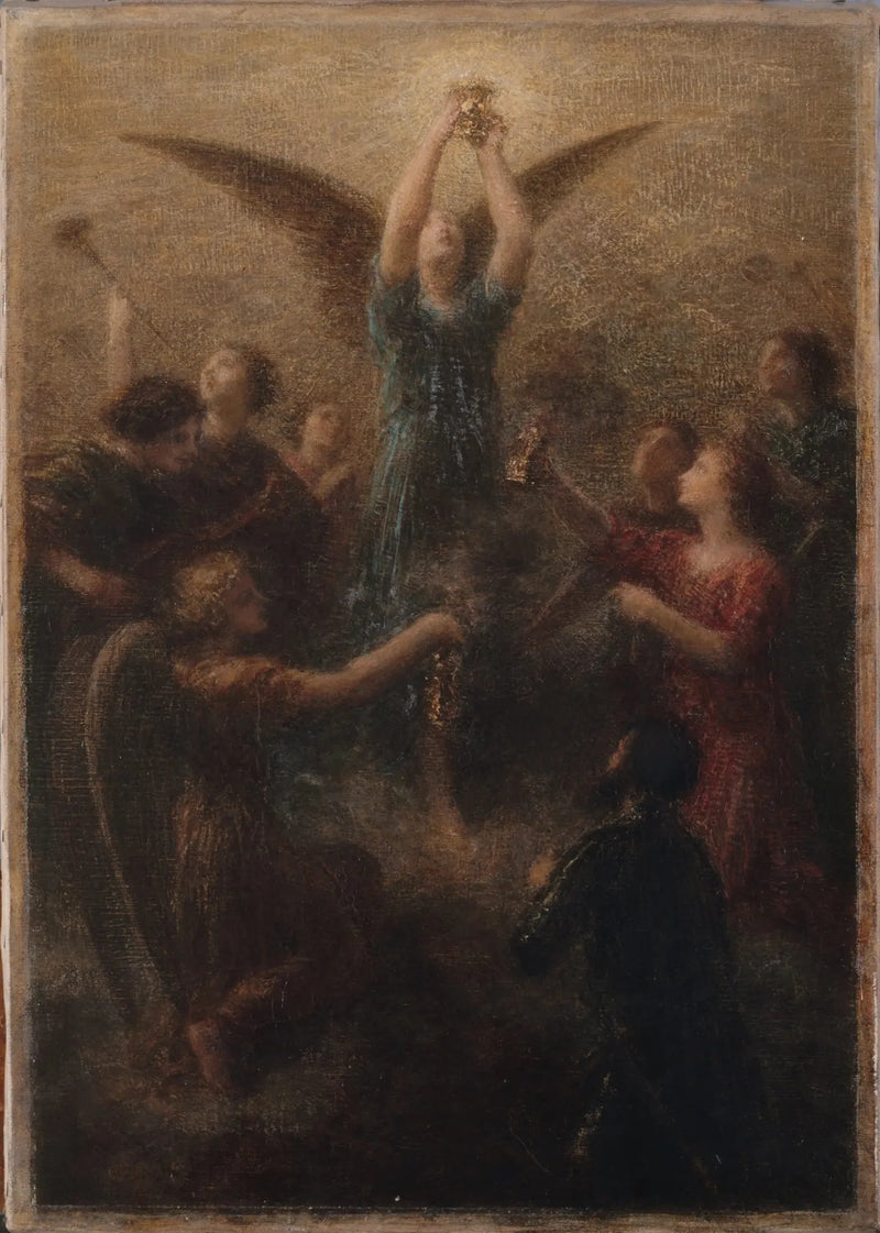 Der Gral. Prélude von Lohengrin - Henri Fantin-Latour