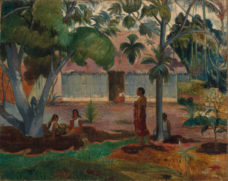 Der große Baum - Paul Gauguin