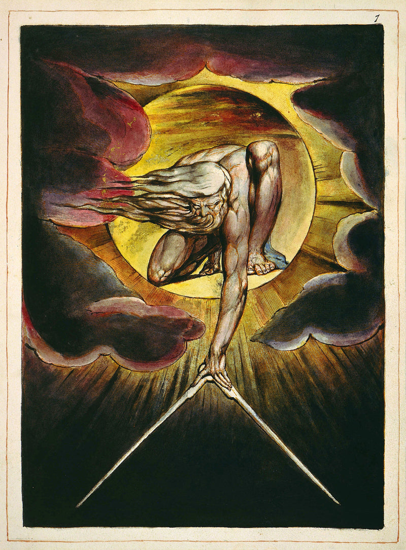Der Große Architekt - William Blake
