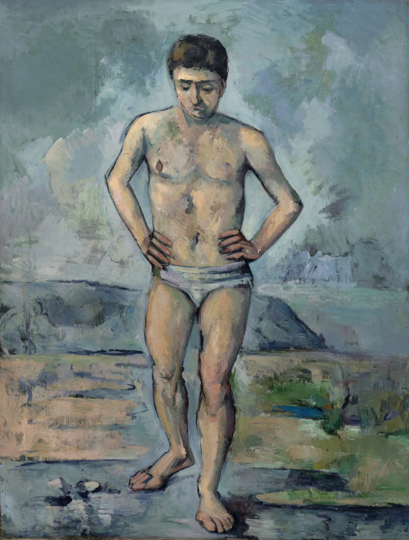 Der große Badende - Paul Cézanne
