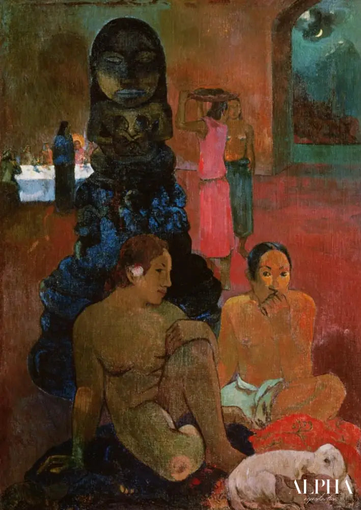 Le grand Bouddha - Paul Gauguin - Reproductions de tableaux et peintures haut de gamme